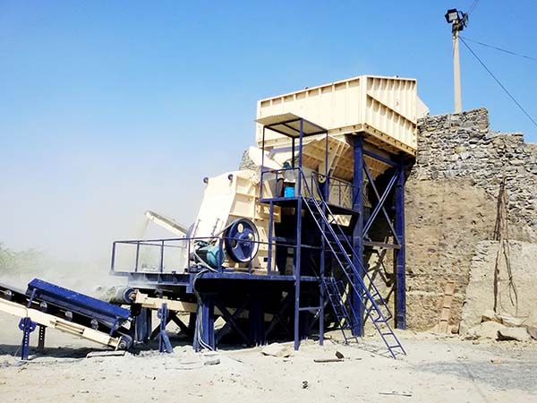  wheels mobile stone Crushers manufacturer project