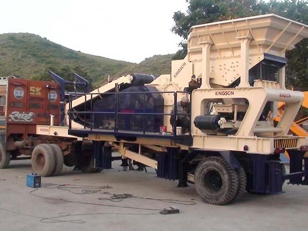 mobile crusher manufacturer project