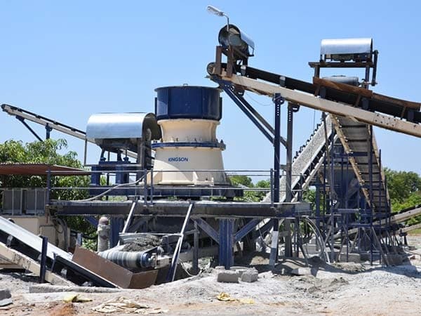 Stationary Crushing Plants installation 8