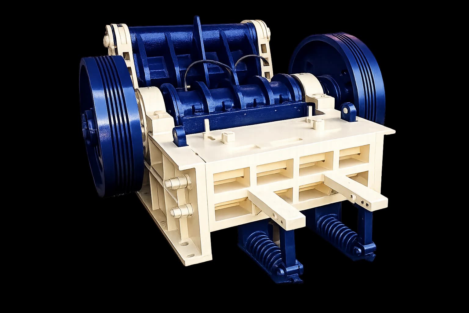 Double Toggle Grease Jaw Crusher industrial machine